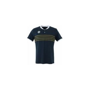 Tennispolo The Indian Maharadja Men Kadiri Striped Button Navy-M