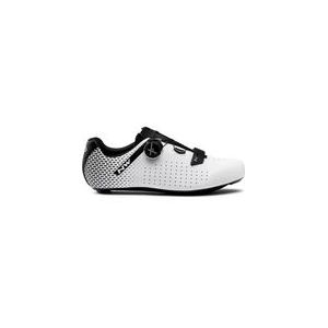 Wielrenschoen Northwave Men Core Plus 2 White Black-Schoenmaat 46