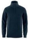 Fjällräven - Övik Lite Half Zip - Wollen Trui - Blauw