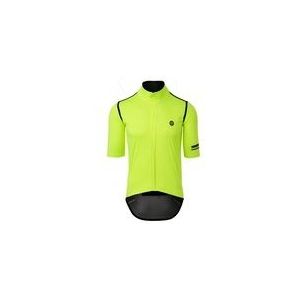 Fietsshirt AGU Men Rain Short Sleeve Premium Hi-Vis Neon Yellow-XXXL