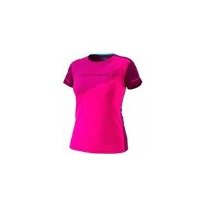 Hardloopshirt Dynafit Women Alpine 2 Short Sleeve Pink Glo-XS