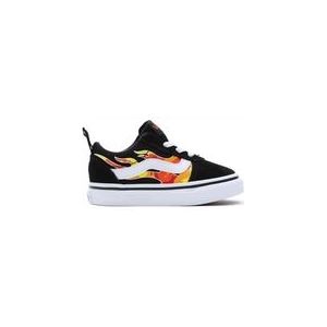 Vans Toddler Ward Slip On Flame Camo Black White-Schoenmaat 20