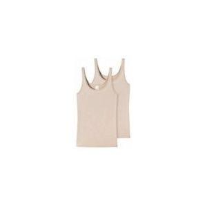 Tanktop Schiesser Women 162896 Modal Essentials Sand (2-Pack)-XXL