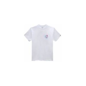 T-Shirt Vans Men Classic Mini Dual Palm II Ss White/Malibu Blue-XL