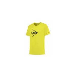 Dunlop - Essentials Promo - Tennisshirt - Bright Yellow - Katoen Polyester