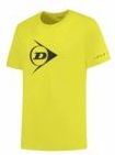 Dunlop - Essentials Promo - Tennisshirt - Bright Yellow - Katoen Polyester