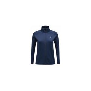 Peak Performance - Rider Zip Jacket - Damesjas - Blue Shadow - 100% Polyester