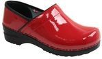 Sanita - Original Professioneel - Klomp - Rood - PU Zool