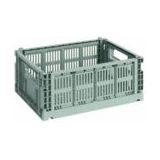 HAY - Colour Crate Medium - Opbergbox - Sage Green