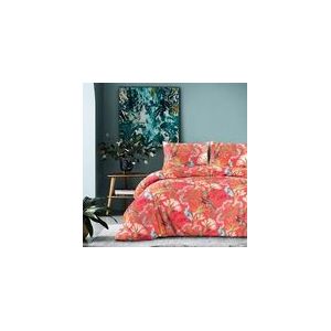 Dekbedovertrek Papillon Helena Coral Satijn-200 x 200 / 220 cm | 2-Persoons