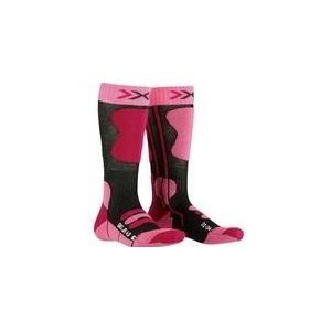 Skisok X-Socks Junior Ski 4.0 Anthracite Pink