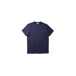 T-Shirt Edmmond Studios Men Mini Logo Plain Navy 2024-L