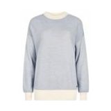 Dubarry - Carrick - Trui - Dusty Blue - Bamboe Tencel Nylon Kasjmier