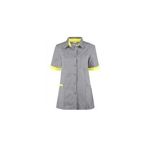 Zorgjas Haen Women Trend Line Fijke Grey Cross Sulfur Yellow Contrast-XL