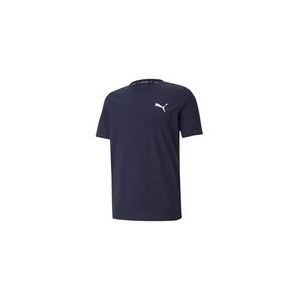 T-Shirt Puma Men ACTIVE Small Logo Tee Blue-XXL
