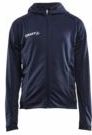 Craft - Evolve Hood Jacket JR - Navy - Hoodie