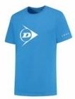 Dunlop - Ap Essentials Promo Tee - Sportshirt - Royal Blue - Katoen/Polyester