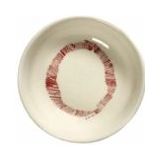 Serax - Feast - Schotel - Wit Rood - Aardewerk - 7,5 cm
