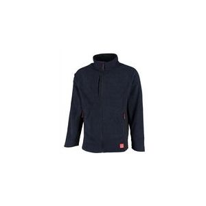 Werkjas Ballyclare Unisex 365 Hard-Wearing Fleece Jacket With Honeycomb And Full Zip Navy Black-XXL