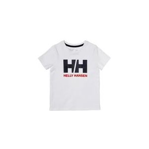 T-Shirt Helly Hansen Kids Logo T-Shirt White-Maat 86
