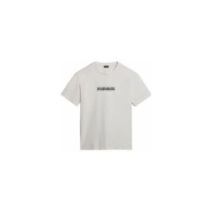 T-Shirt Napapijri Men S-Box 4 White Whisper-XL