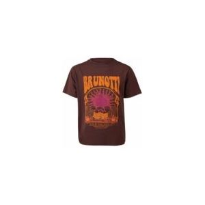 Brunotti - Vievy - T-Shirt - Chocolate - 100% Biologisch Katoen