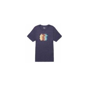 T-Shirt Cotopaxi Men Llama Sequence Organic Maritime-XL