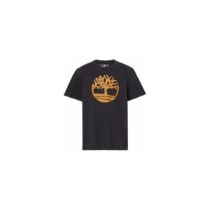 Timberland Kennebec River Tree Logo T-shirt Met Korte Mouwen Zwart L Man