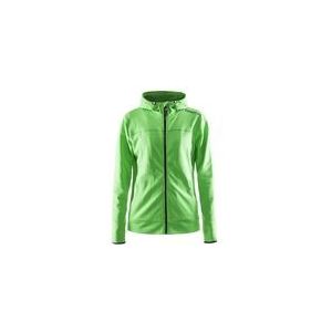 Vest Craft Women Leisure Full Zip Hood Craft Green-S