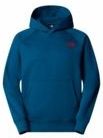 The North Face - Raglan Box NSE Hoodie - Mineral Ink/TNF Red