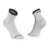 Fietssok Northwave Origin Sock White Black-Schoenmaat 40 - 43