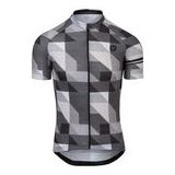 Fietsshirt AGU Men Short Sleeve Triangle Stripe Essential Black-XXXL