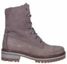 JJ Footwear - Wingate - Enkellaars - Grijs - Nubuck - Uitneembaar Voetbed