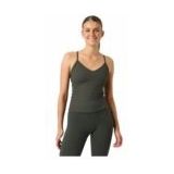 Björn Borg - Studio Ribbed Strap Tank Top - Peat - Dames Tanktop