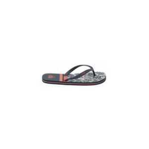 Reef - Switchfoot Print - Slipper - Navy Orange Tropic