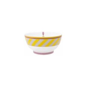 Kom Pip Studio Chique Stripes Yellow 18 cm (Set van 2)