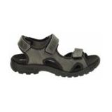 ECCO - Men Hike Steel - Sandaal - Grijs - Nubuckleer
