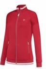 DUNLOP Club gebreide jas voor meisjes, rood, maat 128