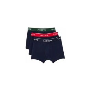 Boxershort Lacoste Men 5H3401 Navy Blue/Green-Red-Navy (Set van 3)-S