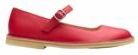 Clarks - Desert Jane - Instappers - Rood - Leer