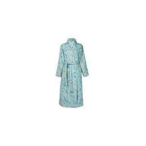 Badjas Pip Studio Les Fleurs - Blauw