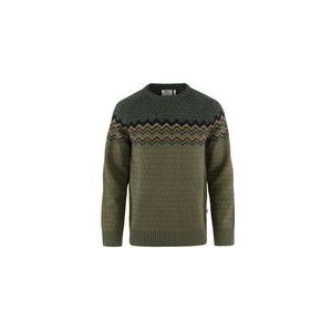 Trui Fjallraven Men Ovik Knit Sweater Laurel Green-Deep Forest-XL