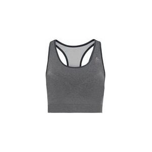 Sport BH Odlo Women Sport Bra Seamless Medium Ceramicool Odlo Silver Grey Melange-S