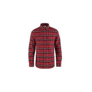 Blouse Fjällräven Men Övik Heavy Flannel Shirt Red Oak Fog-S
