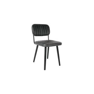 Stoel White Label Living Jake Worn Black
