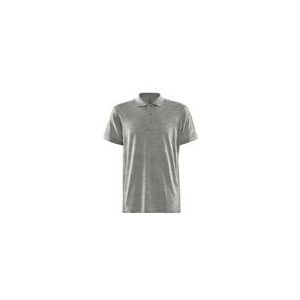 Polo Craft Men Core Blend Polo Shirt Grey Melange