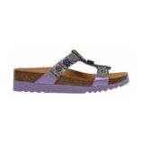 Scholl - New Bogota Wedge - Sandaal - Lilac - Microvezel en Katoen