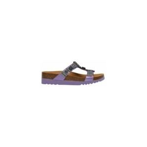 Scholl - New Bogota Wedge - Sandaal - Lilac - Microvezel en Katoen
