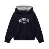 Vest Napapijri Kids B-Inot Full Zip Hoodie Blu Marine-Maat 158 - 164