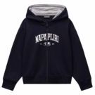 Vest Napapijri Kids B-Inot Full Zip Hoodie Blu Marine-Maat 158 - 164